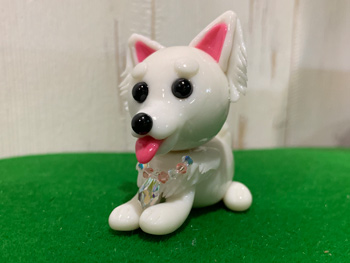 樹脂粘土 初心者が犬を作ってみた 愛犬モコ ポメチワ の ブログ